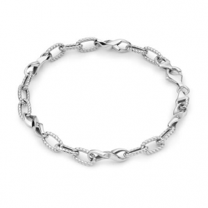 Zilveren armband fantasie schakels - 2011823