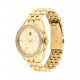 Tommy Hilfiger dames horloge goudkleur met chrono plaat en stenen in de lunette - 2011991