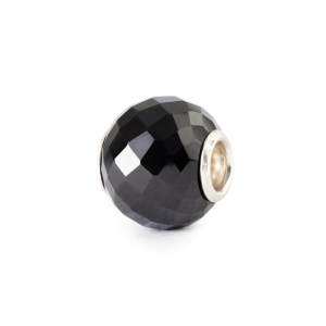 Trollbeads; gefacetterde onyx rond - 2012133