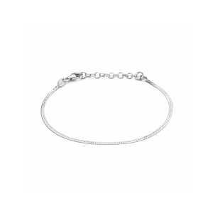 armband plat 1,7 mm 16 + 3 cm - 2010911