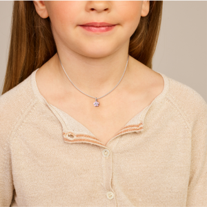 hanger bloem zirkonia - 2008061