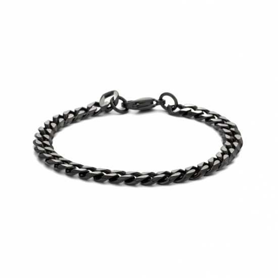gourmette geslepen 7,0 mm ion plating - 2012023