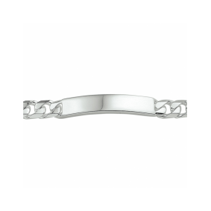 graveerarmband gourmette 6-zijdes geslepen plaat 8 mm - 2010918