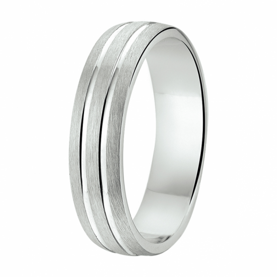 ring a304 - 5 mm - zonder steen - 2012045