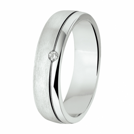 ring a201 - 5 mm - met cz - 2012035