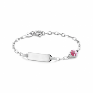 graveerarmband lieveheersbeestje plaat 5,0 mm 11 + 2 cm - 2008780
