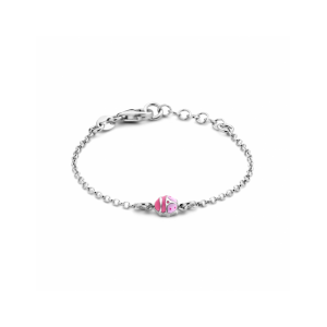armband lieveheersbeestje emaille 11 + 2 cm - 2012005