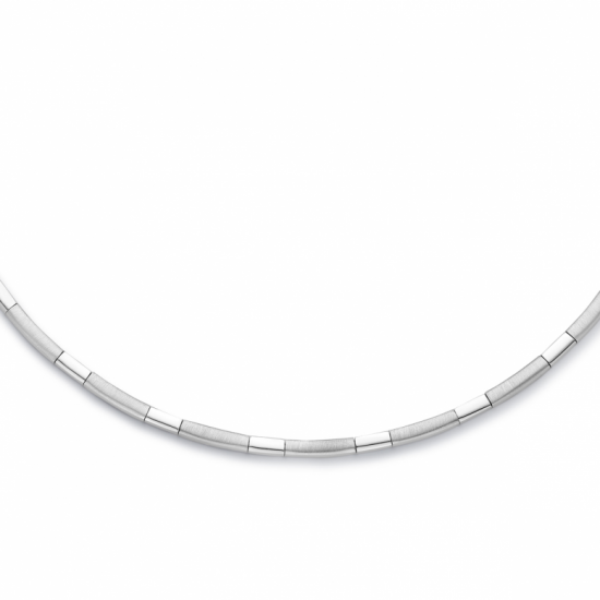 collier choker 3,3 mm 43 cm poli/mat - 2008256