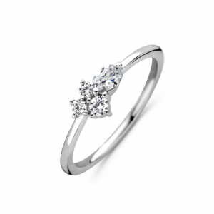 Zilveren ring zirkonia - 2008498