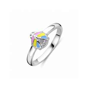 ring lieveheersbeestje zirkonia - 2008500