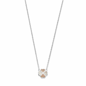 collier bloem parelmoer 36 + 4 cm - 2009013