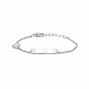 graveerarmband eenhoorn plaat 4,5 mm 11 + 2 cm - 2011261