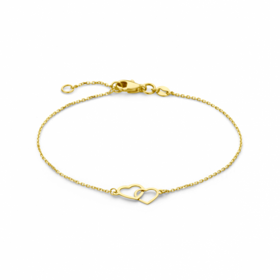 armband hartjes 17 - 19 cm - 2011263