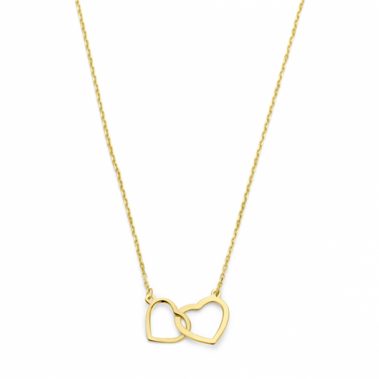 collier hartjes 41 - 43 - 45 cm - 2009038