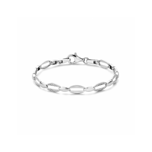 armband zirkonia 6,0 mm 18,5 cm poli/mat - 2010716 armband zirkonia 6,0 mm 18,5 cm poli/mat - 2010716