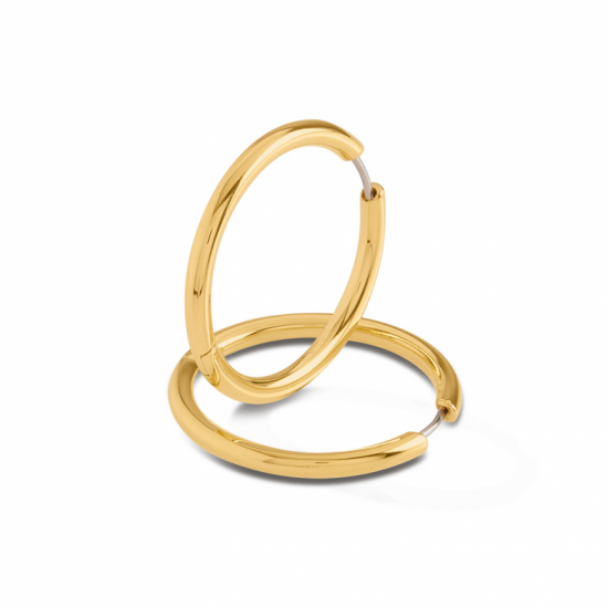 Boccia Oorringen goldplated - 2012000