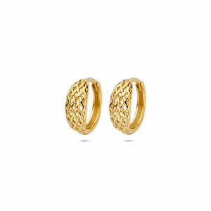 klapoorringen gevlochten 13 mm - 2010998