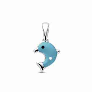 hanger dolfijn blauw 17 mm - 2011241