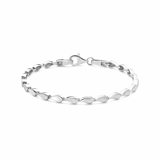 armband poli/mat 3,7 mm 19 cm - 2011830