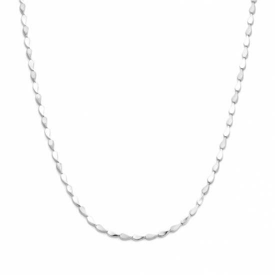 collier poli/mat 3,7 mm 45 cm - 2011831