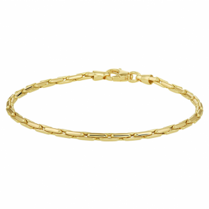 9k armband cardano 2,7 mm 18,5 cm - 2012266