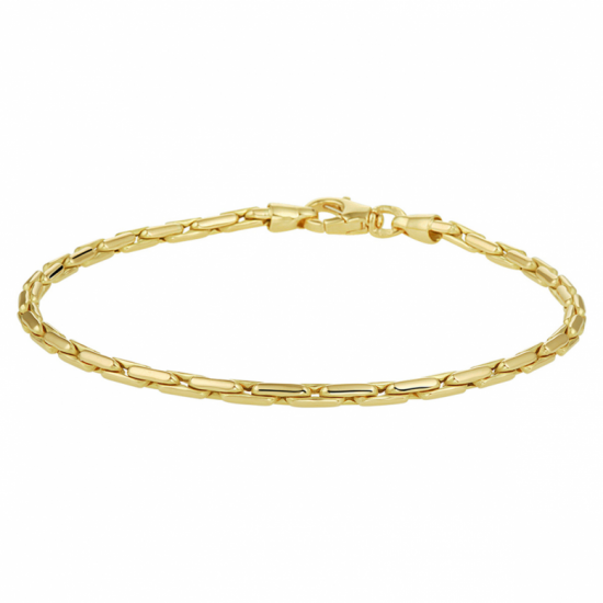 9k armband cardano 2,7 mm 18,5 cm - 2012266