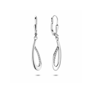 oorhangers zirkonia brisur haak 35 mm - 2012202
