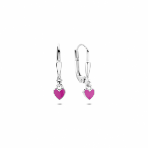 oorhangers emaille hartje brisur haak 18,5 mm - 2012200 oorhangers emaille hartje brisur haak 18,5 mm - 2012200