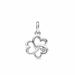 hanger klavertje zirkonia 11 mm - 2012215 hanger klavertje zirkonia 11 mm - 2012215